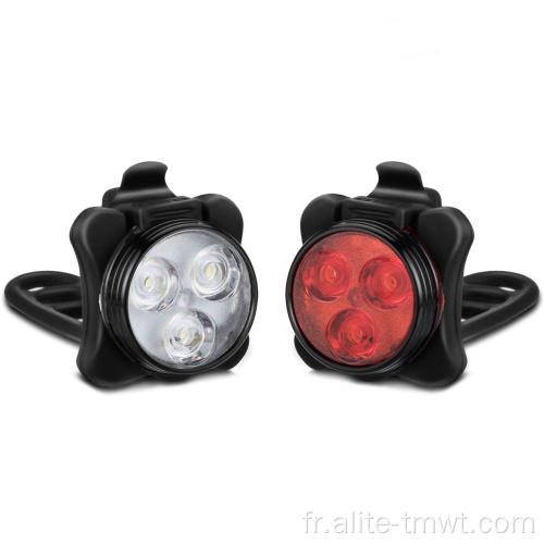 BICYCYL lampe de poche étanche à vélo de vélo léger de sécurité nocturne